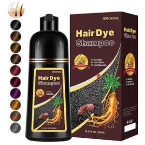 Light Brown Hair Dye Color Shampoo for Women and Men
