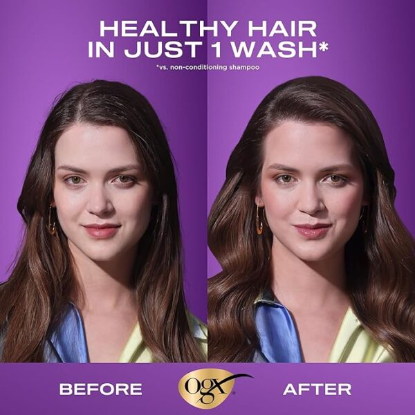 Sulfate-Free Biotin & Collagen Shampoo for Thickar and Fuller Hair - Image 3