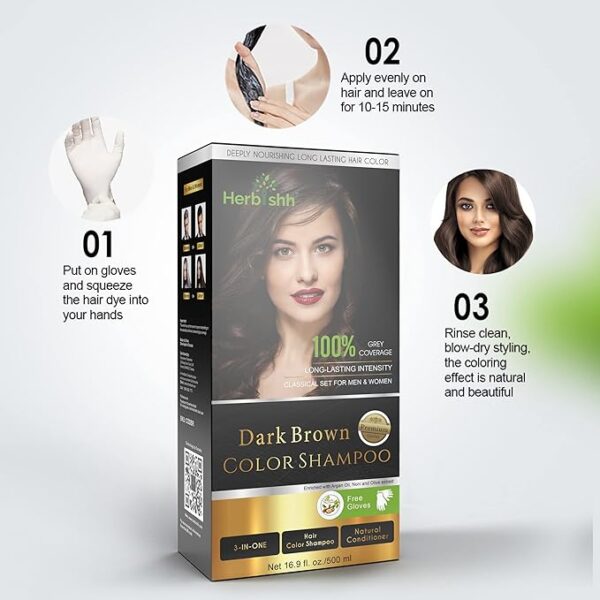 Ammonia-Free Magic Dye for Gray Hair - Image 4