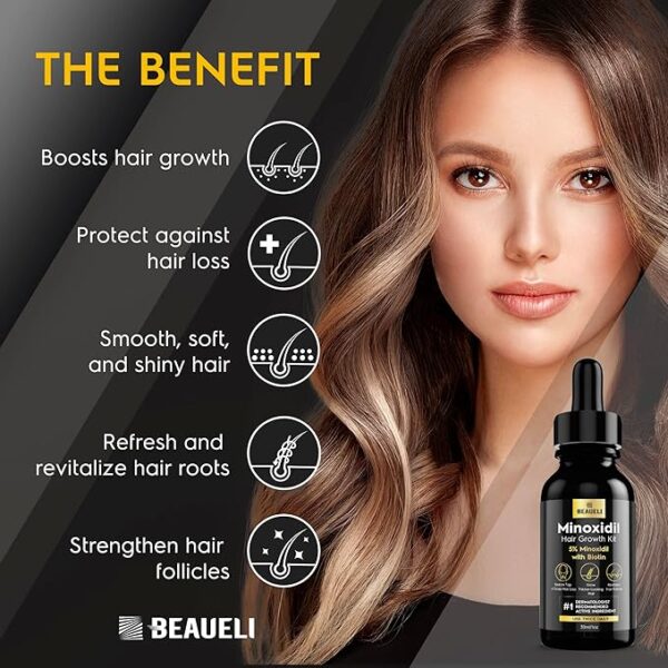 Hair Regrowth Solution Oil for Men and Women - Image 4