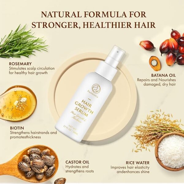 Improve Hair Texture & Reduce Hair Loss with Hair Growth Serum - Image 3