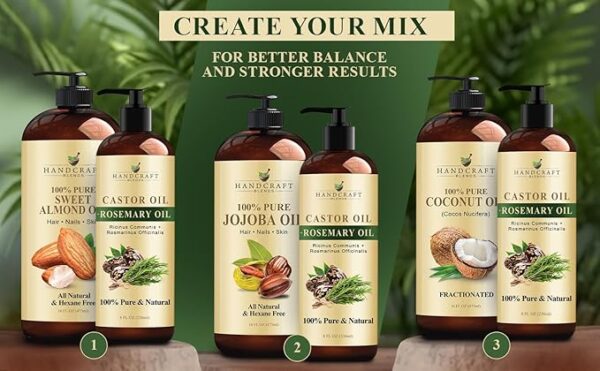 Nourish, Strengthen and Promotes Hair growth with Rosemary Oil - Image 4