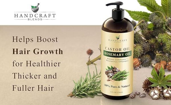 Nourish, Strengthen and Promotes Hair growth with Rosemary Oil - Image 3