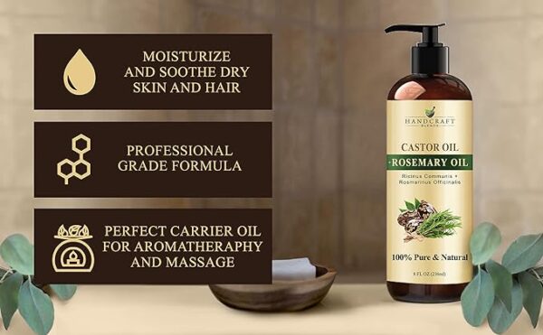 Nourish, Strengthen and Promotes Hair growth with Rosemary Oil - Image 2