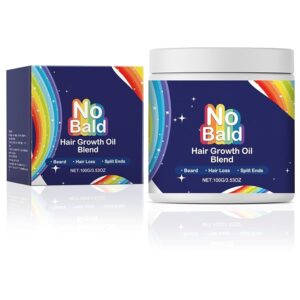 Revitalize Dry and Damaged Hair with No Bald Hair Growth Oil