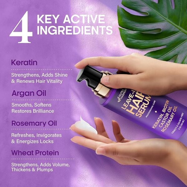 Anti Frizz and Hydrating Hair Serum - Image 4