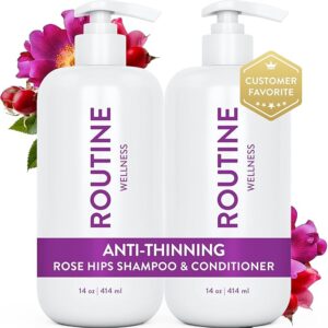 Routine Wellness Anti-Thinning Shampoo and Conditioner Set