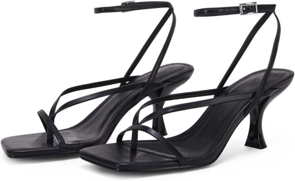 PiePieBuy Women's Lace-Up Heeled Sandals