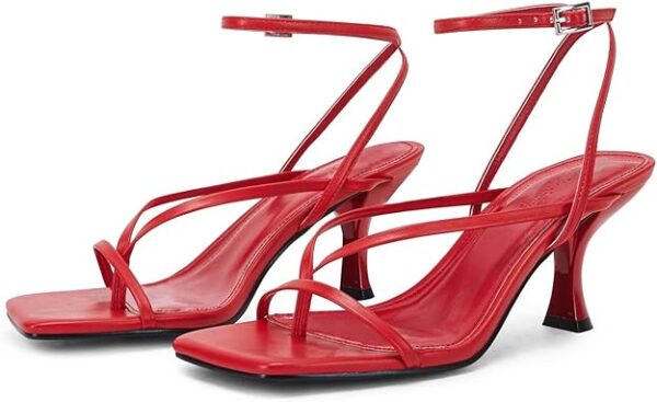 PiePieBuy Women's Lace-Up Heeled Sandals - Image 6
