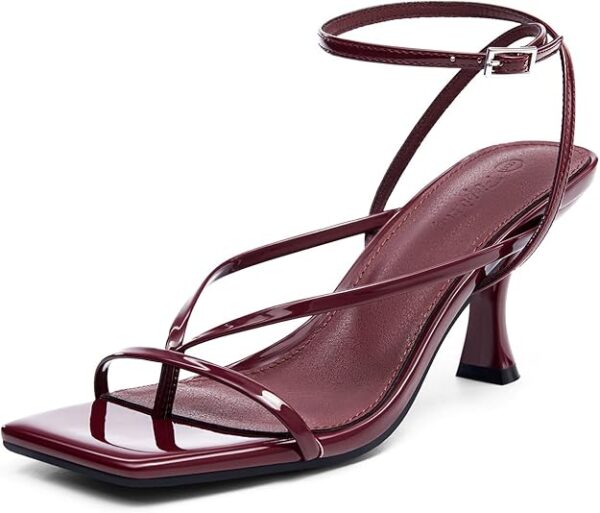 PiePieBuy Women's Lace-Up Heeled Sandals - Image 2