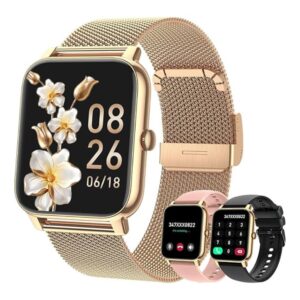 Waterproof Gold Smart Watches for Women