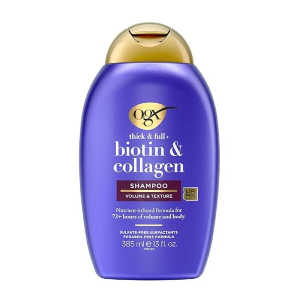 Sulfate-Free Biotin & Collagen Shampoo for Thickar and Fuller Hair