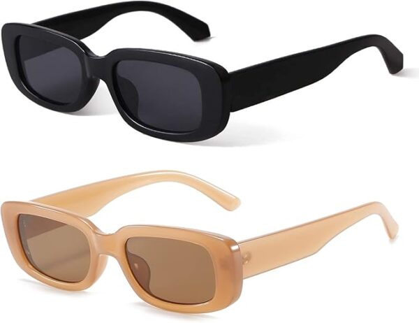 Stylish and Fashionable Rectangle Sunglasses for Women - Image 4