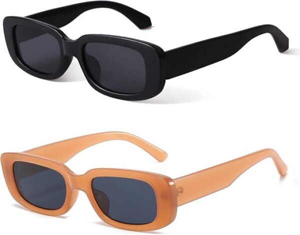 Stylish and Fashionable Rectangle Sunglasses for Women - Image 3