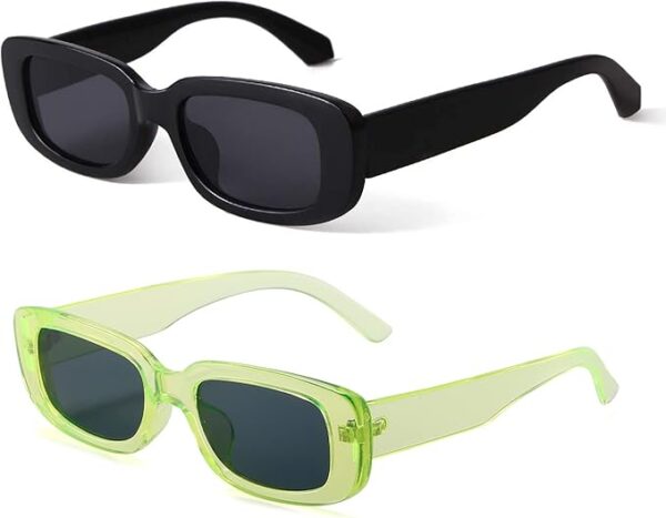 Stylish and Fashionable Rectangle Sunglasses for Women - Image 2