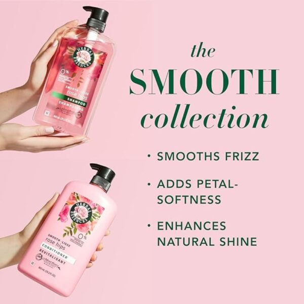 Good Shampoo and Conditioner with Rose Scent for Silky Hair - Image 2