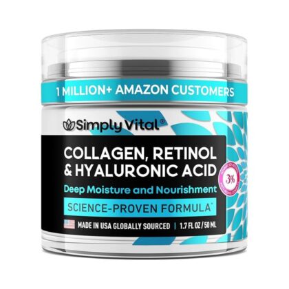 Dry Skin Best Moisturizer | Anti-Aging Collagen Face Cream